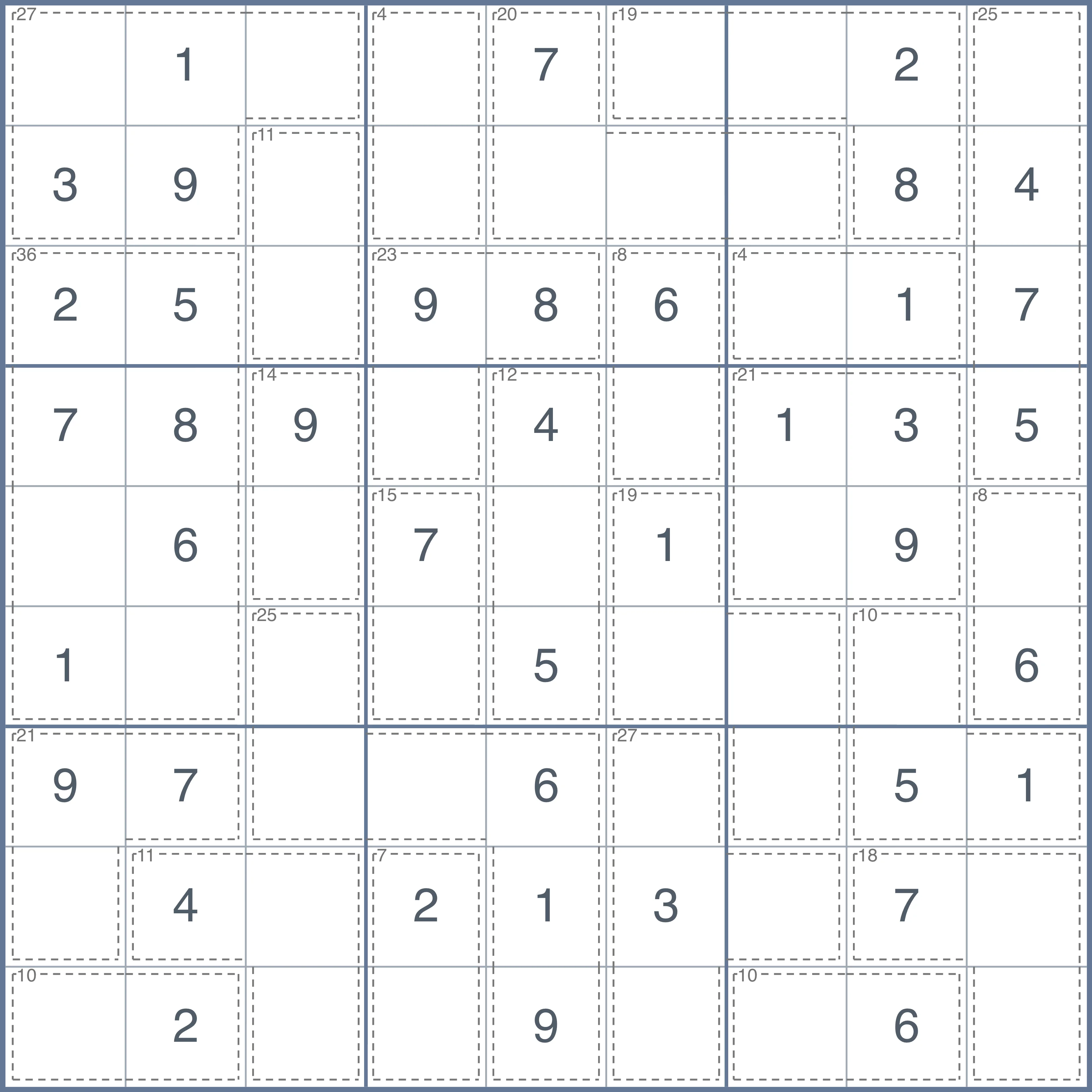 Killer Sudoku
