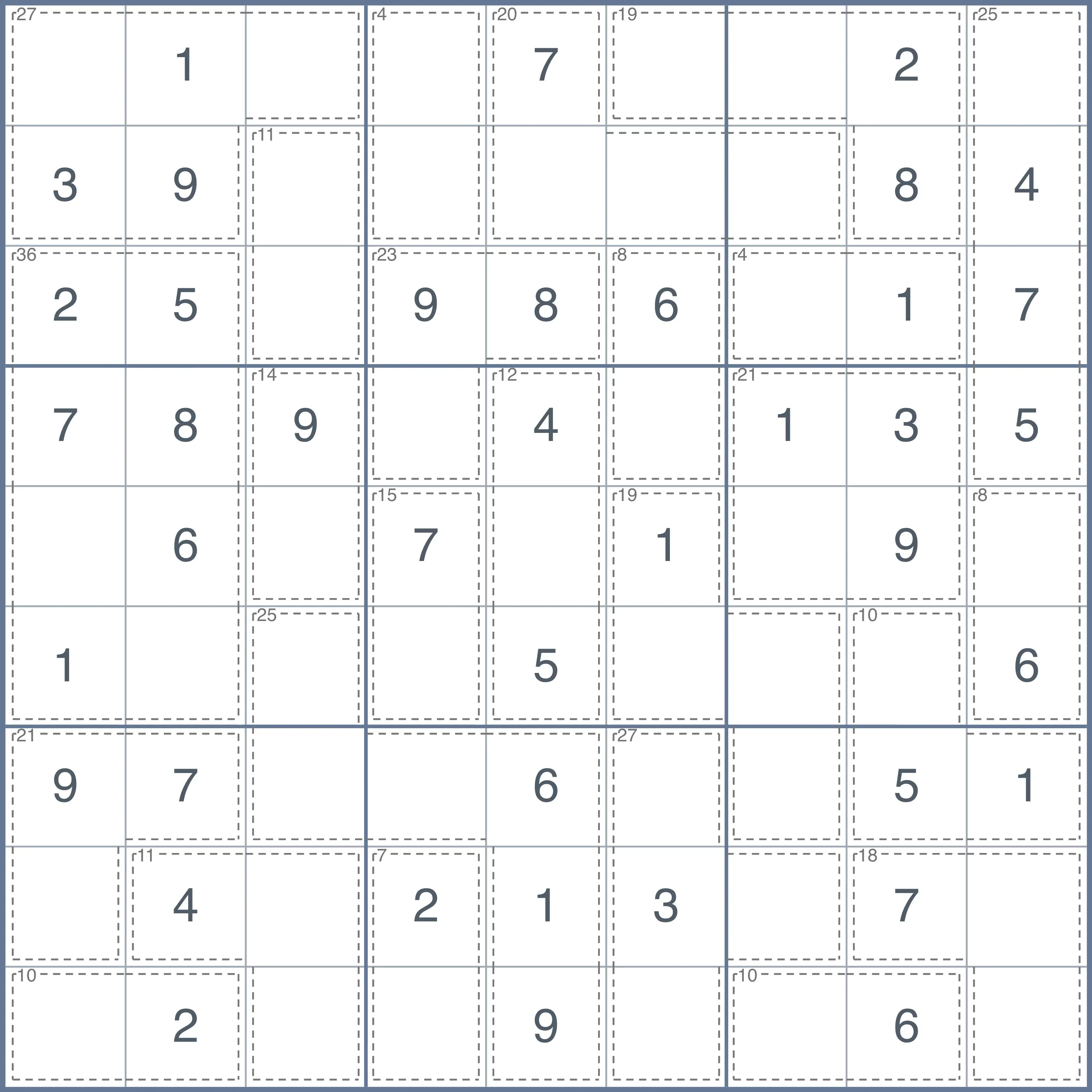 Killer Sudoku