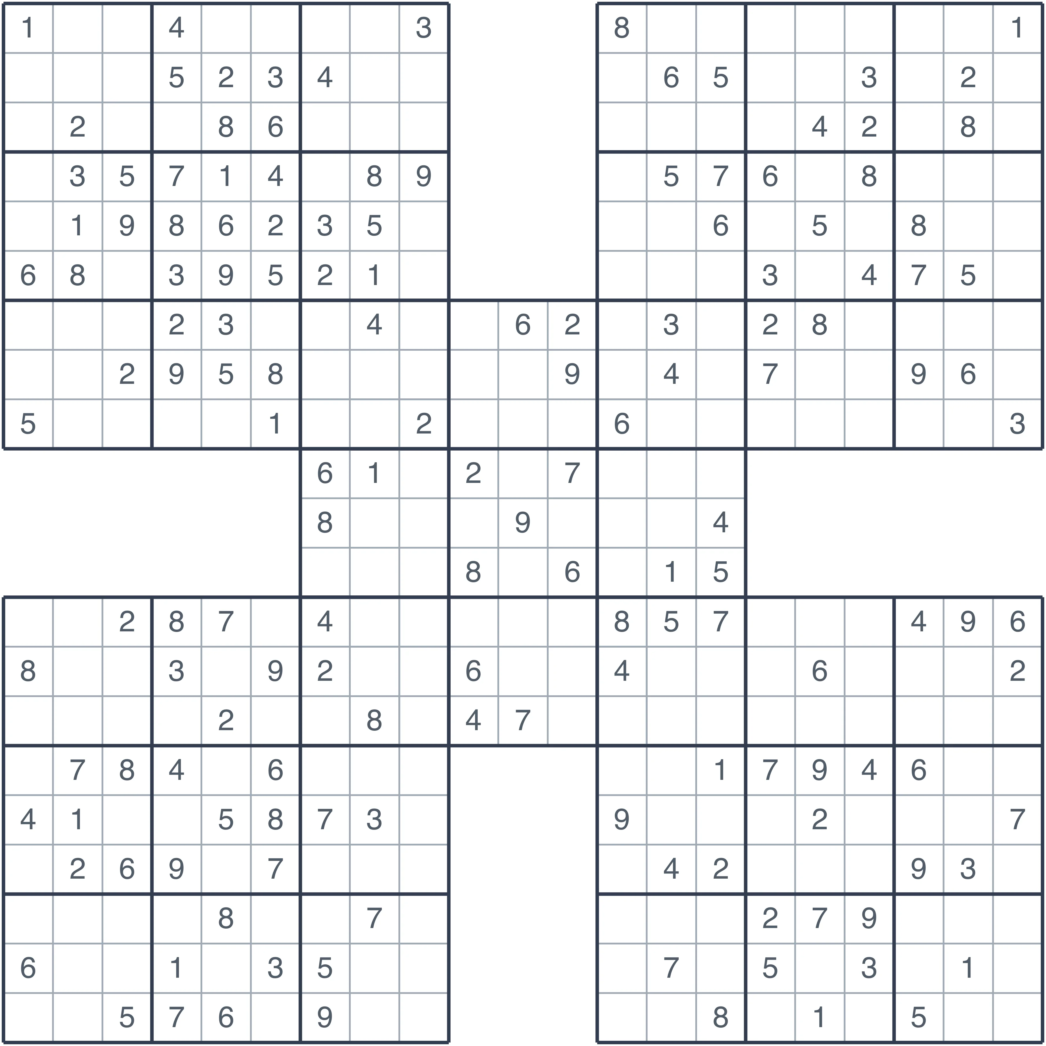 Ano ang Samurai Sudoku?