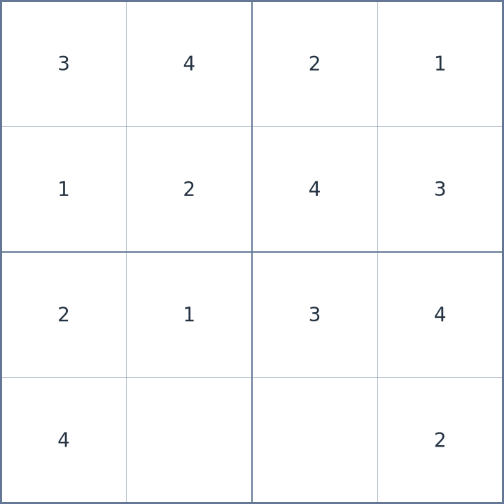 Sudoku #12026042001