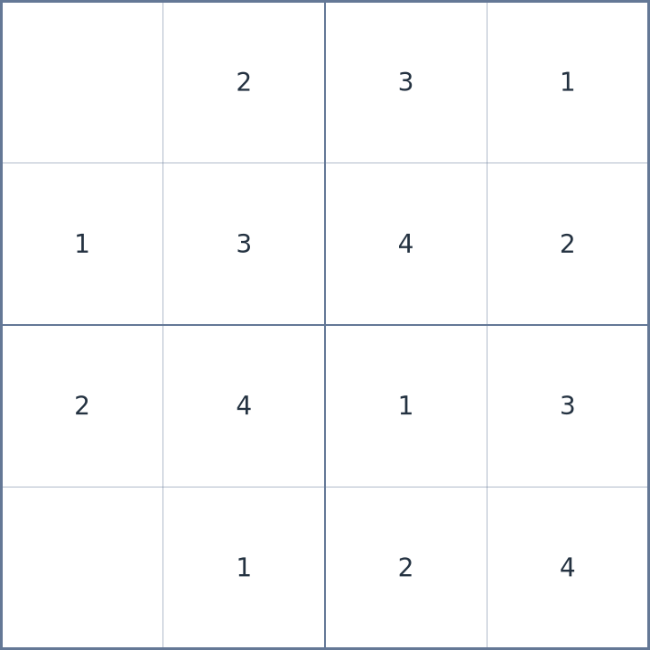Sudoku #12026042303
