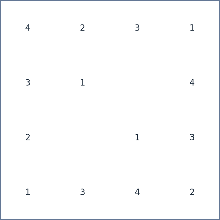 Sudoku #12026052005