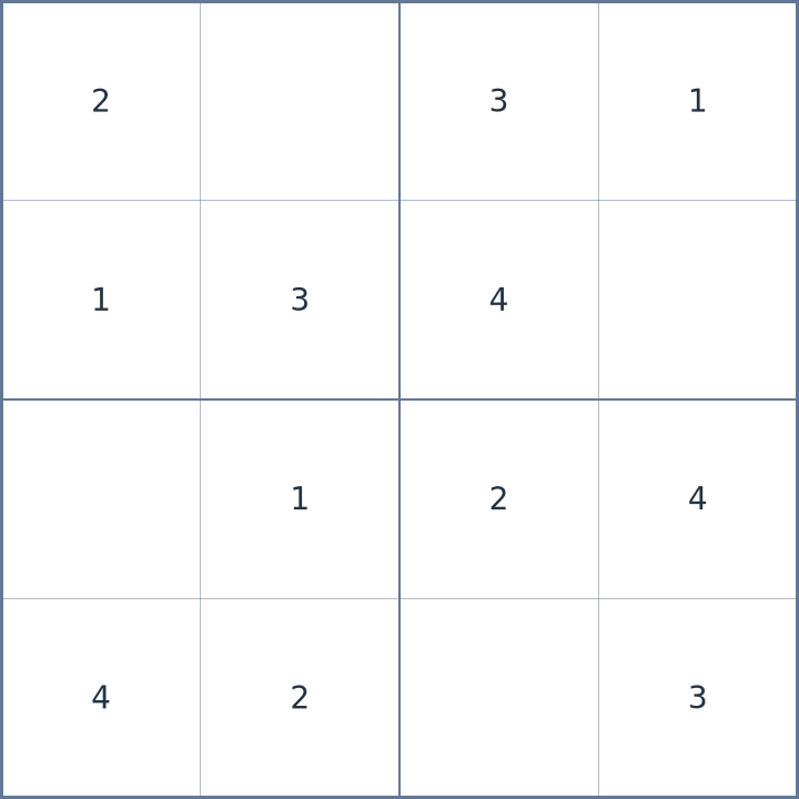 Sudoku #12026101007