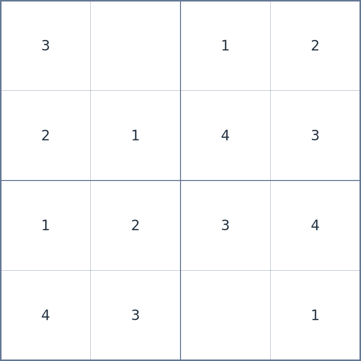 సుడోకు #12026102203