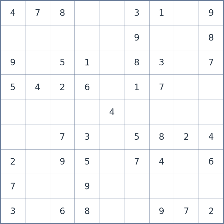 سودوکو #22026042307