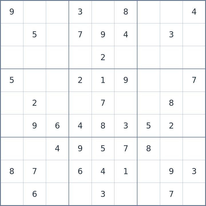 سودوکو #22026042309