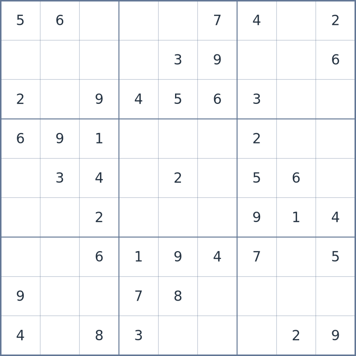 سودوکو #22026042310
