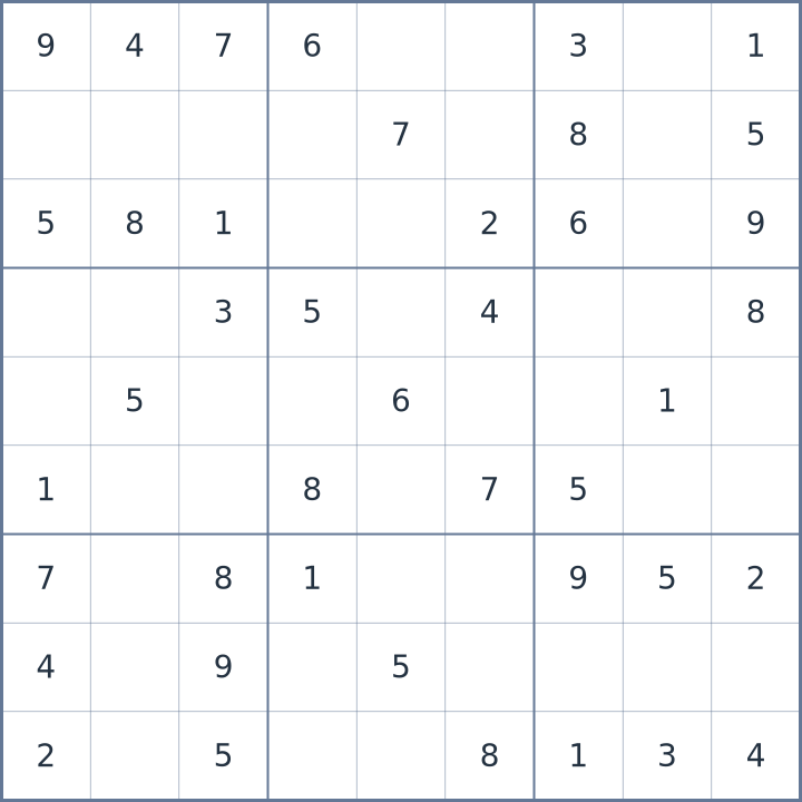 سودوکو #22026042510