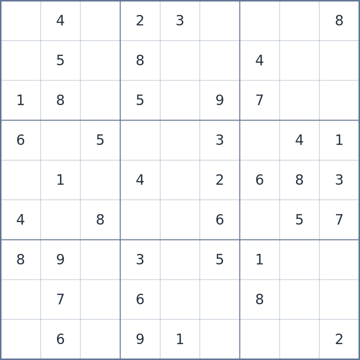 Sudoku #22026042709