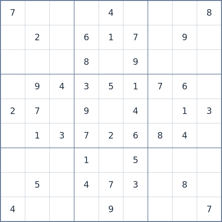 Sudoku #22026043007