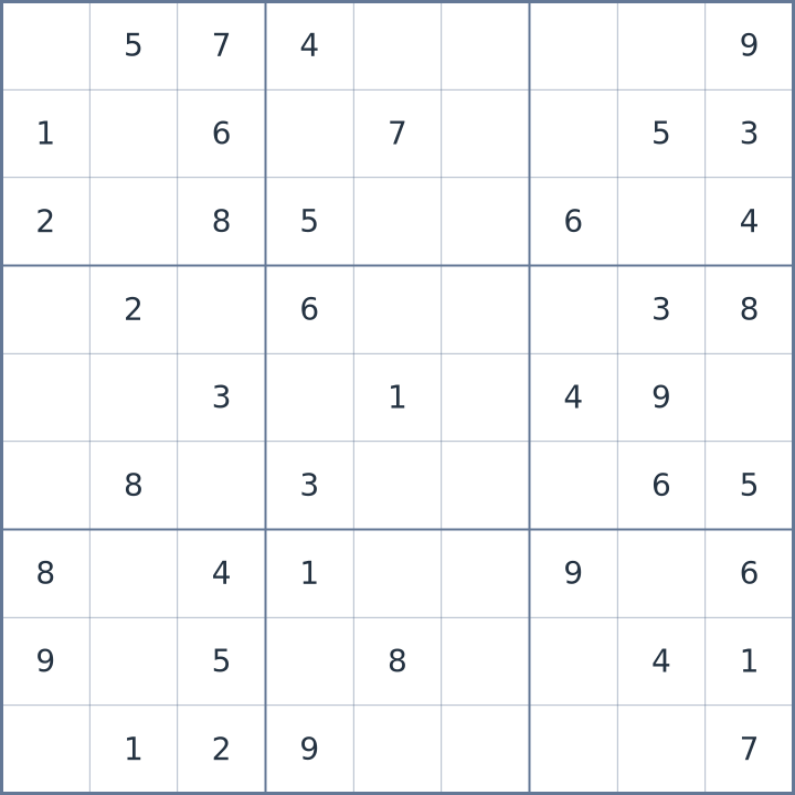 Sudoku #22026050107
