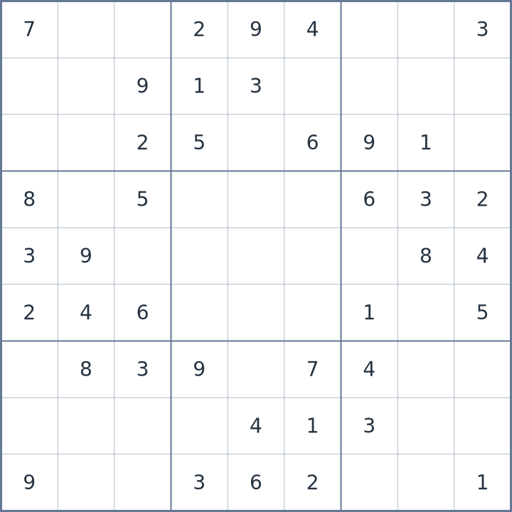 سودوکو #22026050704