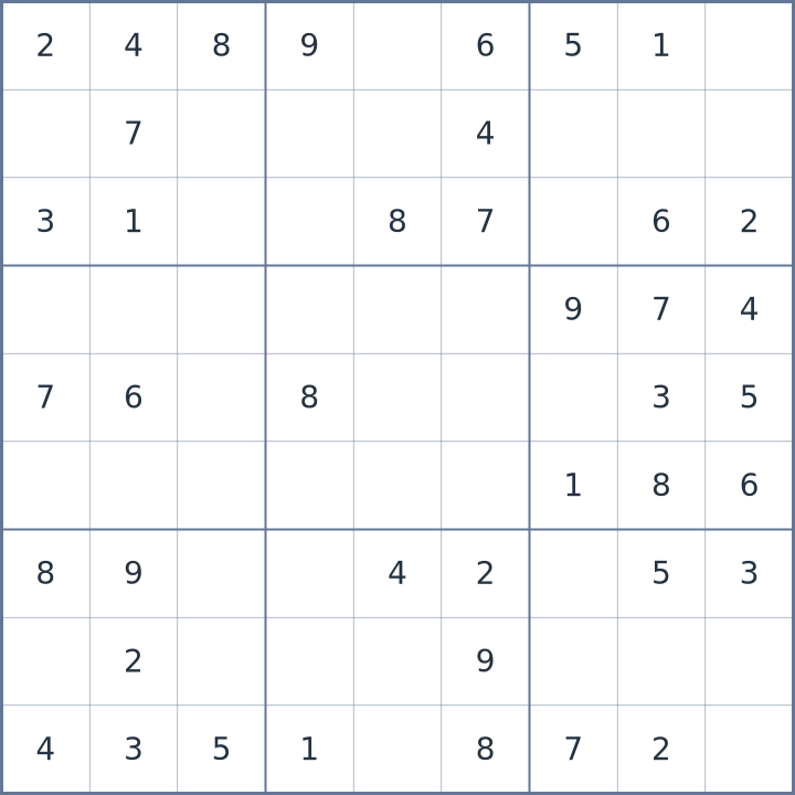 Sudoku #22026050804