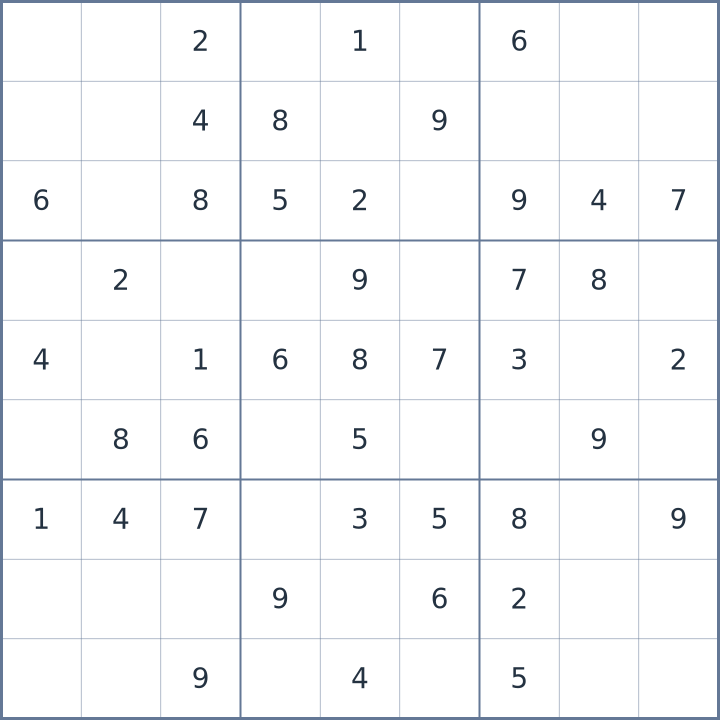 Sudoku #22026050807