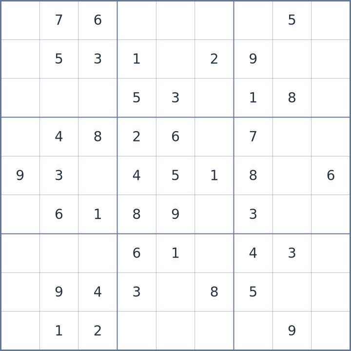 Sudoku #22026050809