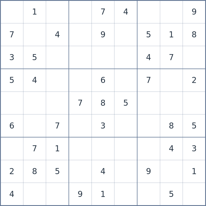 سودوکو #22026051610