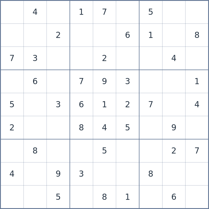 سودوکو #22026051705