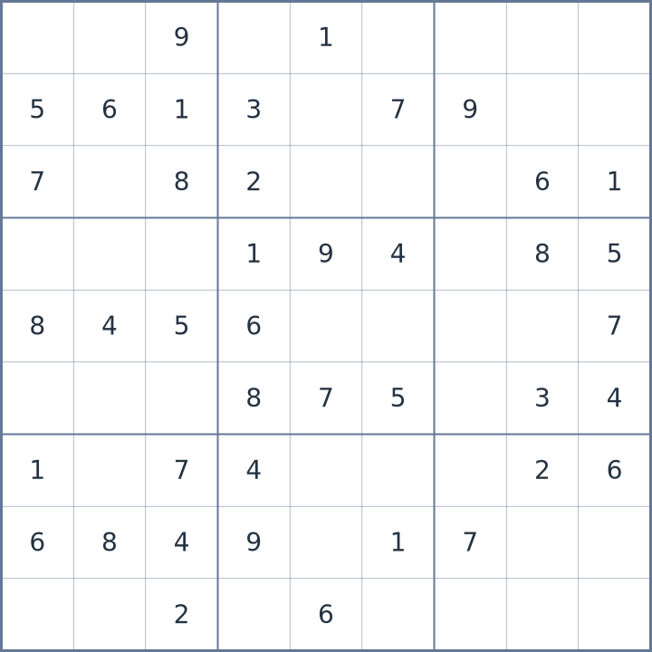 سودوکو #22026051806