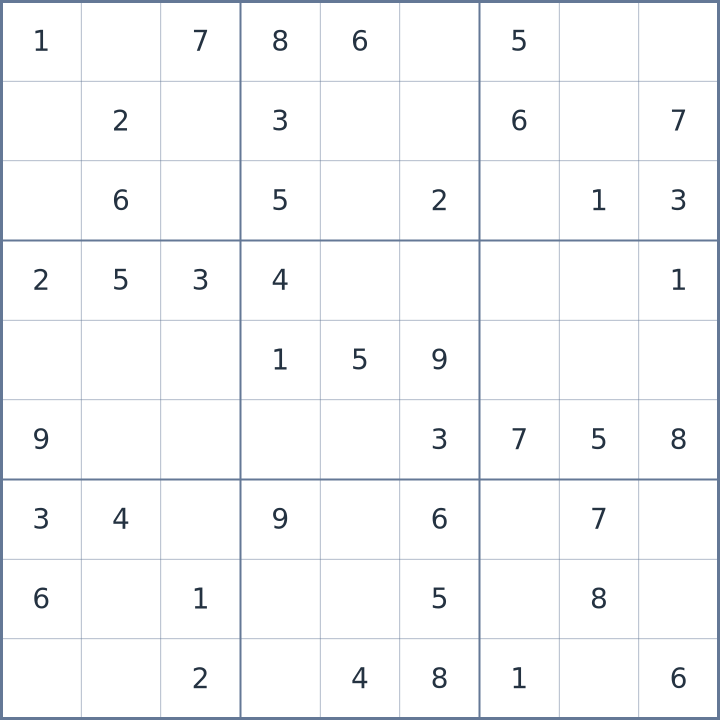 سودوکو #22026051807