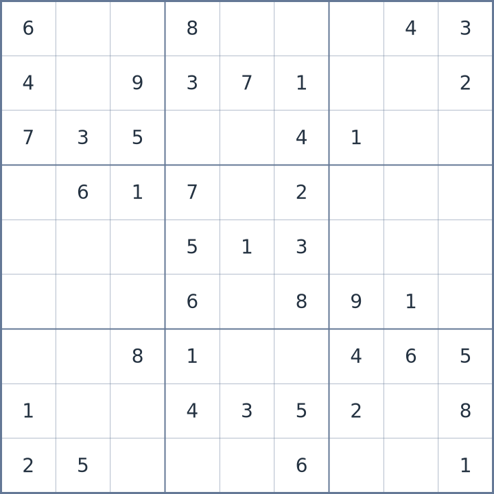 Sudoku #22026052107