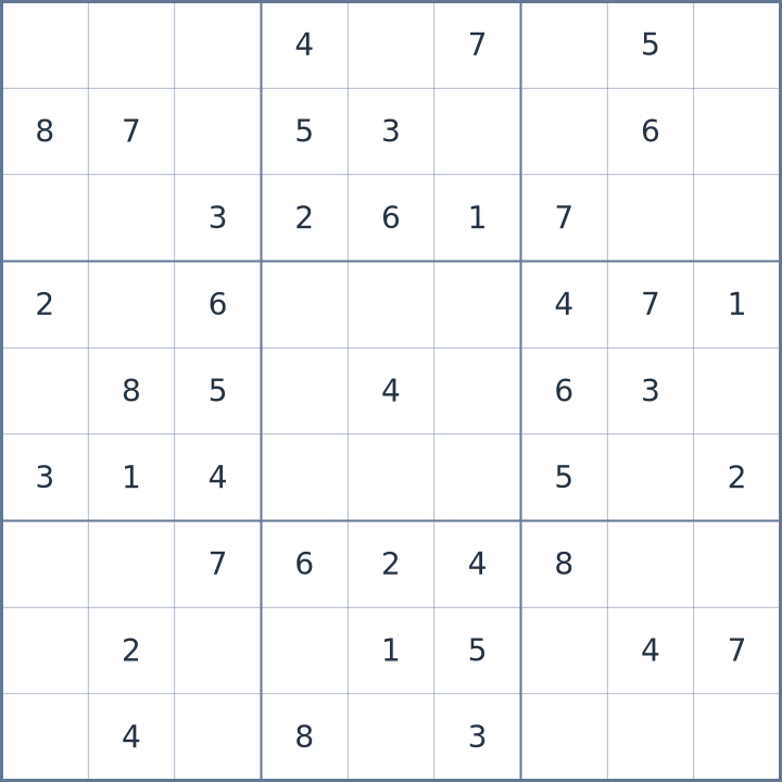 Sudoku #22026052310