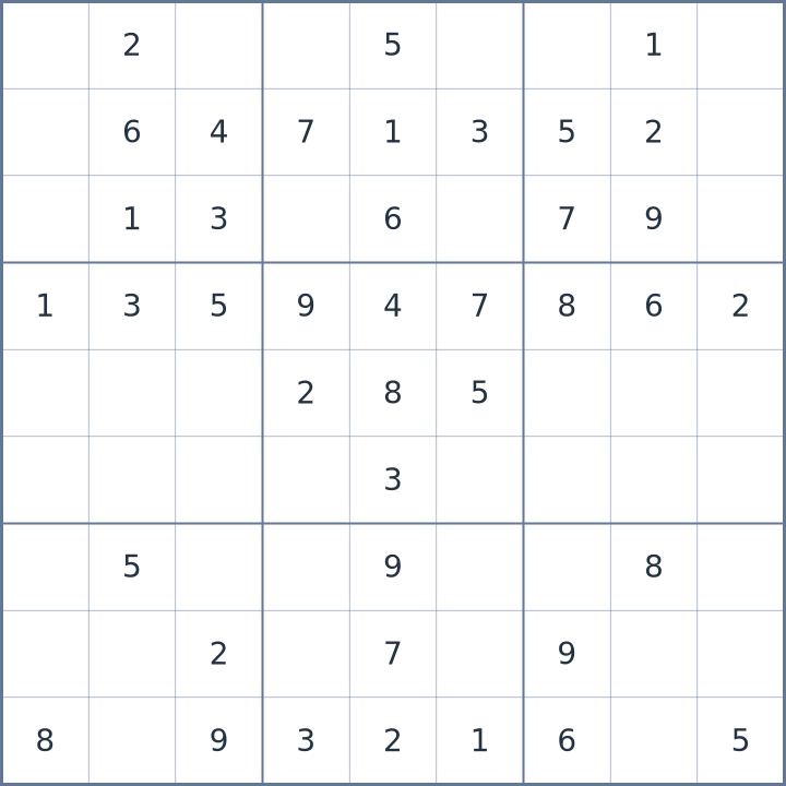 Sudoku #22026052407
