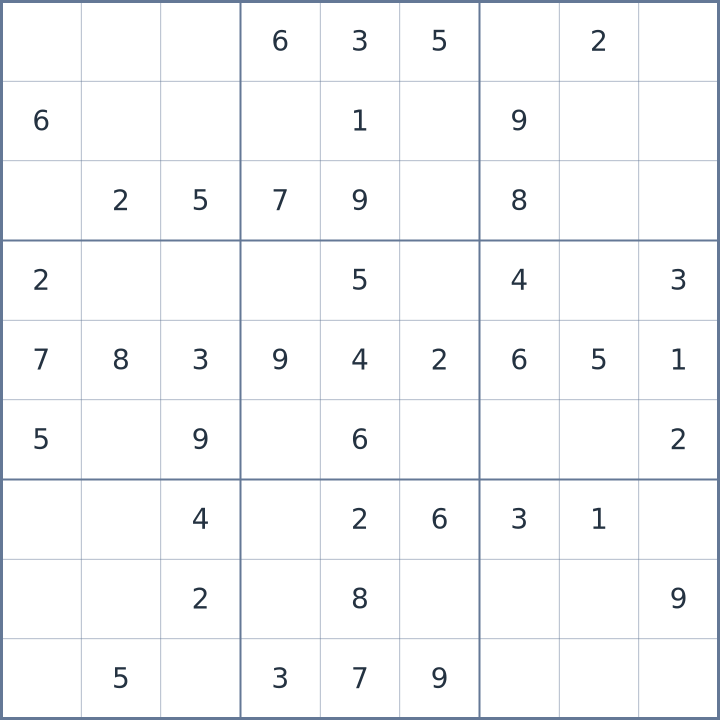Sudoku #22026052505