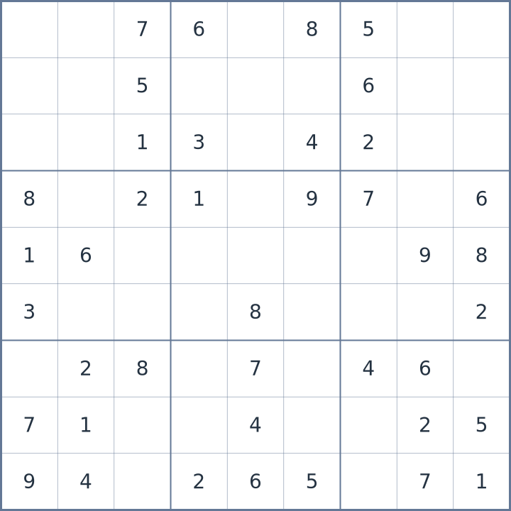 Sudoku #22026052704