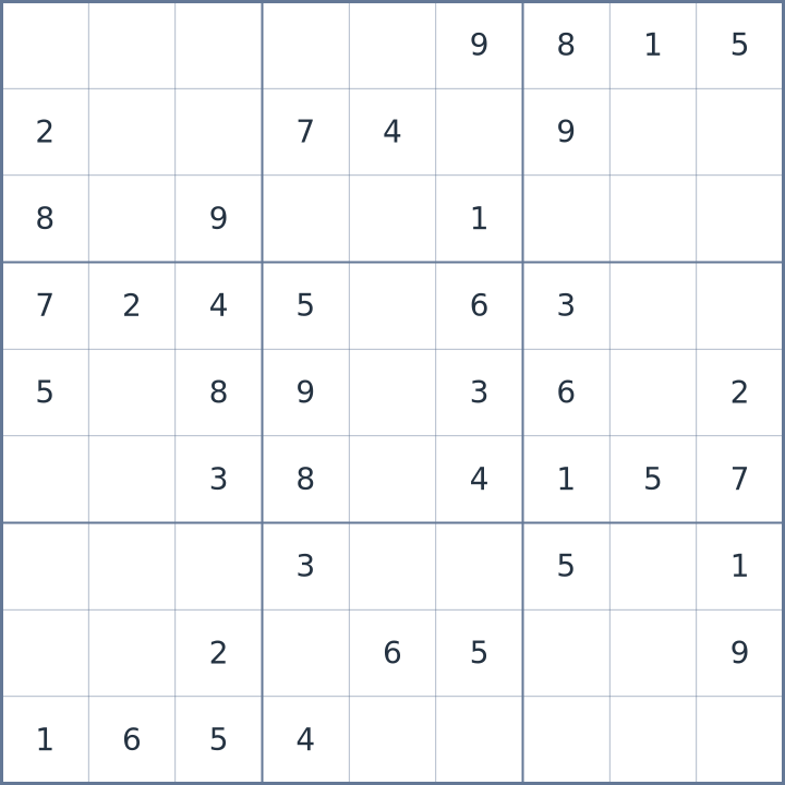 Sudoku #22026052907