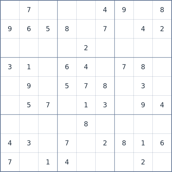 Sudoku #22026053101