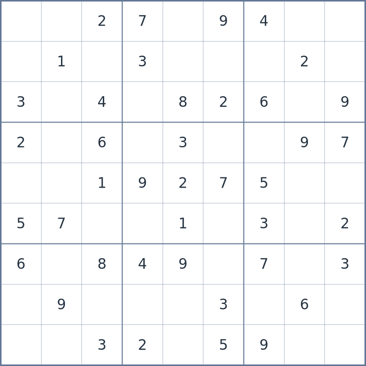 Sudoku #22026053109