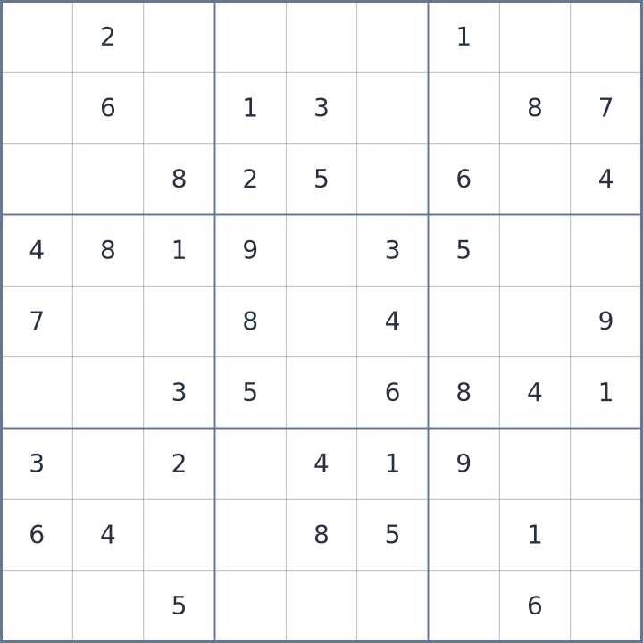 سودوکو #22026060807