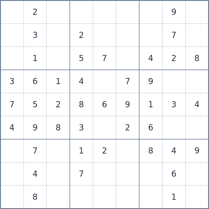 سودوکو #22026060903