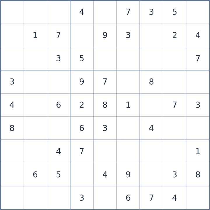 Sudoku #22026070103