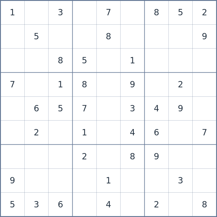Sudoku #22026070104