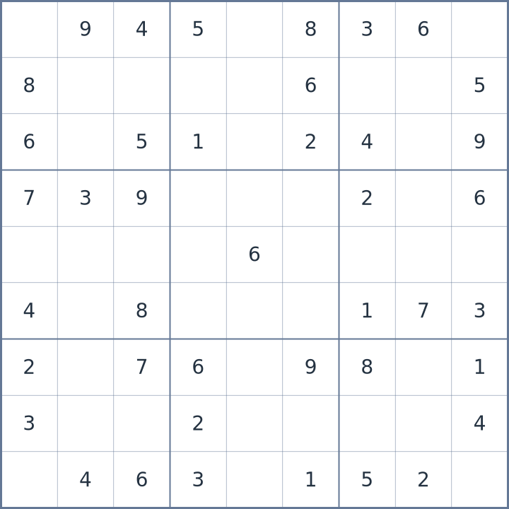 Sudoku #22026070106