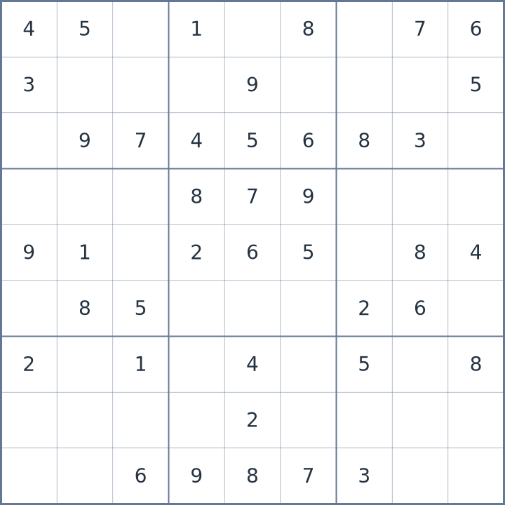 Sudoku #22026070109