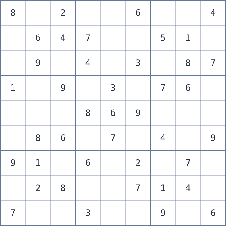 Sudoku #22026070302