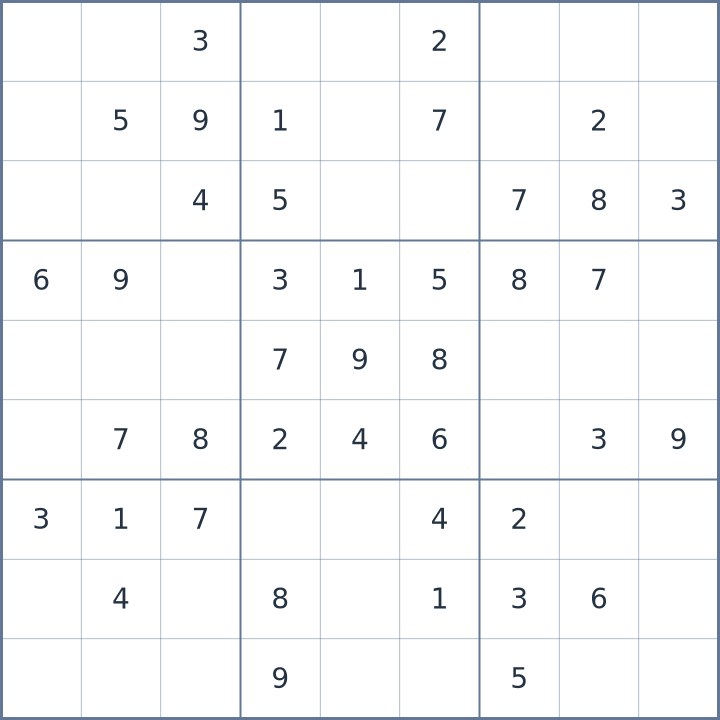Sudoku #22026070305