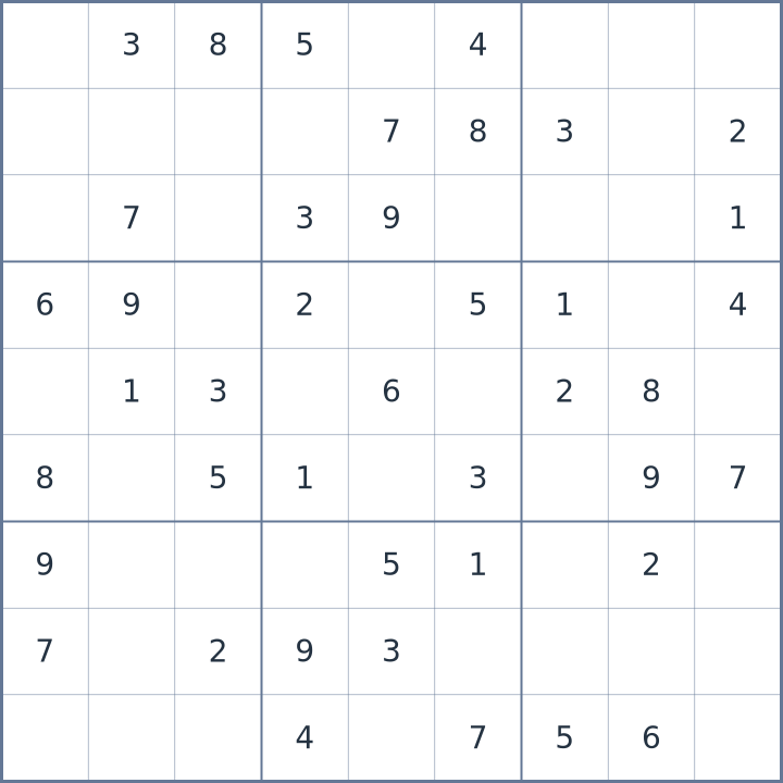 Sudoku #22026070309