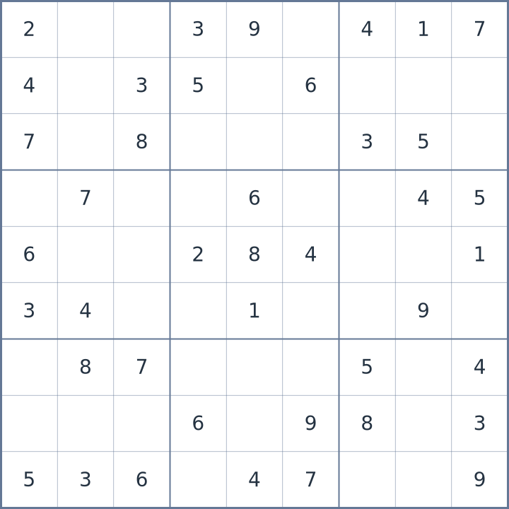 Sudoku #22026070401