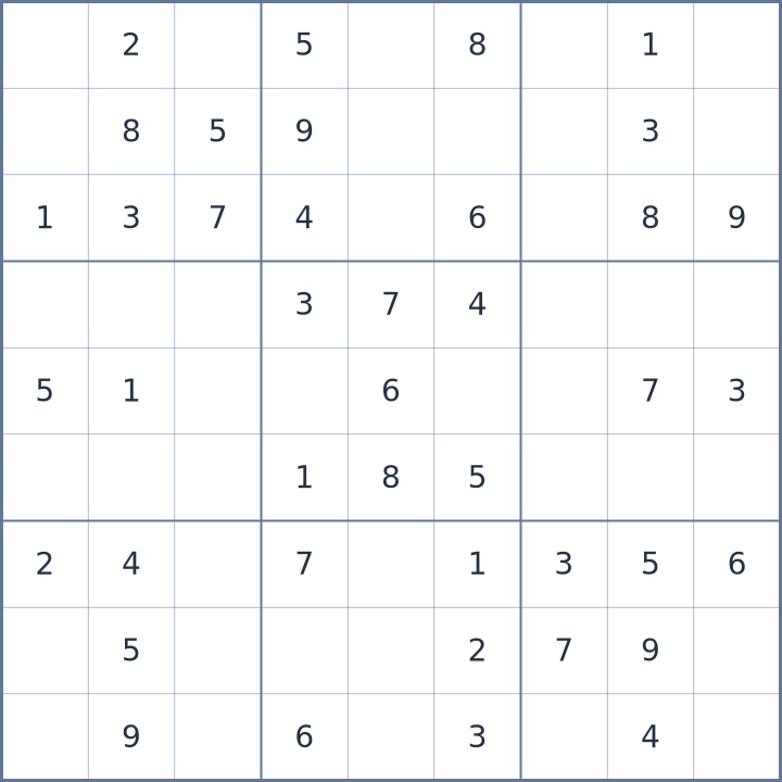 Sudoku #22026070407