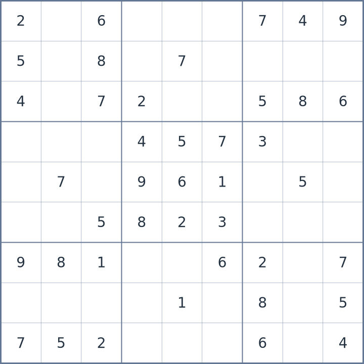 Sudoku #22026070409