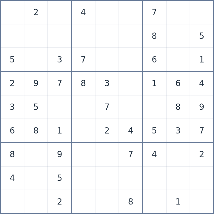 Sudoku #22026070503