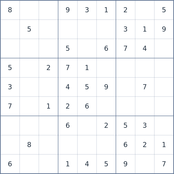 Sudoku #22026070504