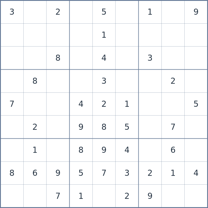 Sudoku #22026070507