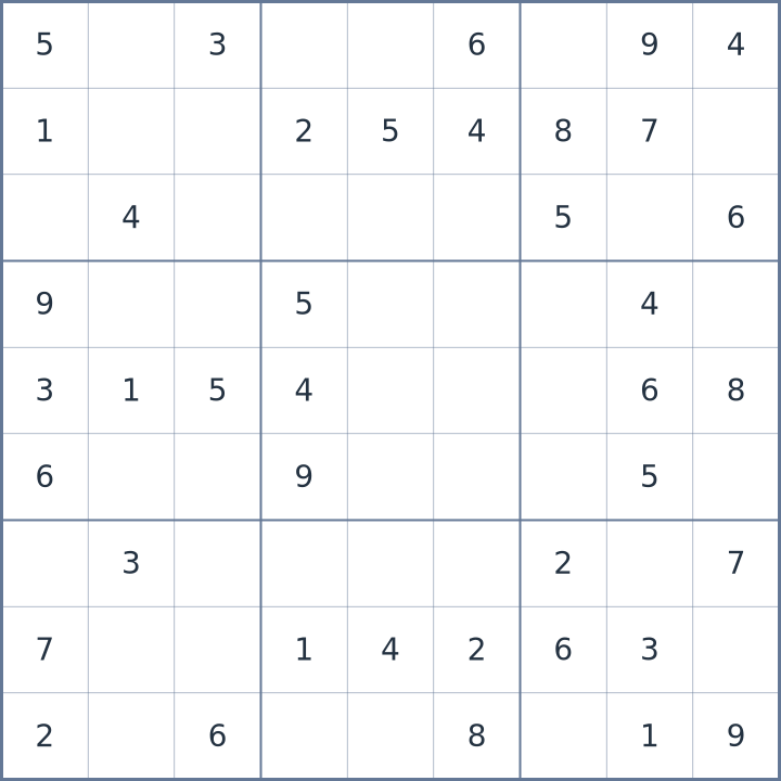 Sudoku #22026070510
