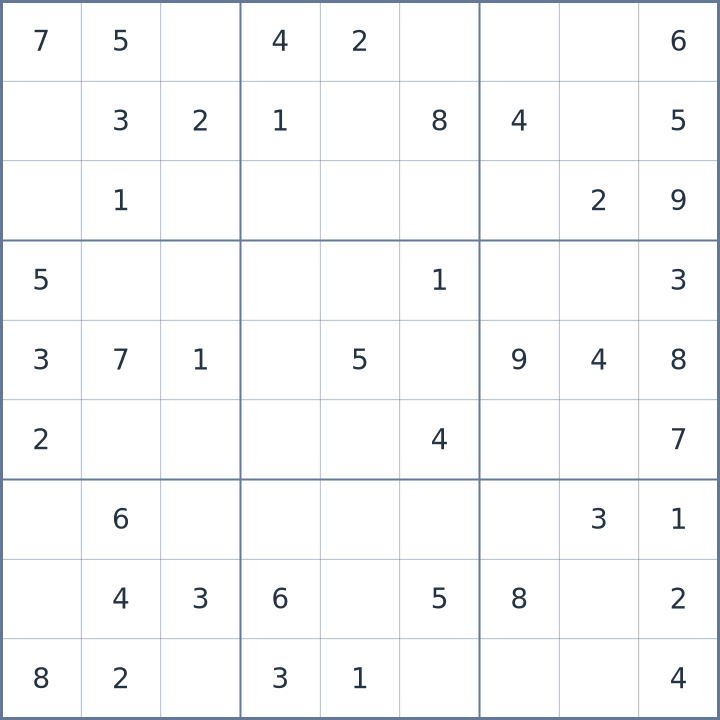 Sudoku #22026070601