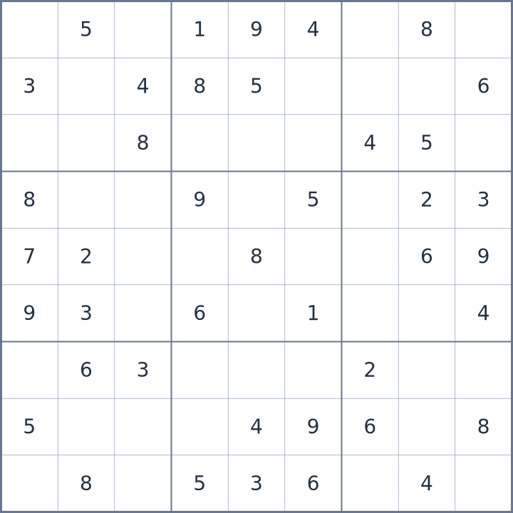 Sudoku #22026070603