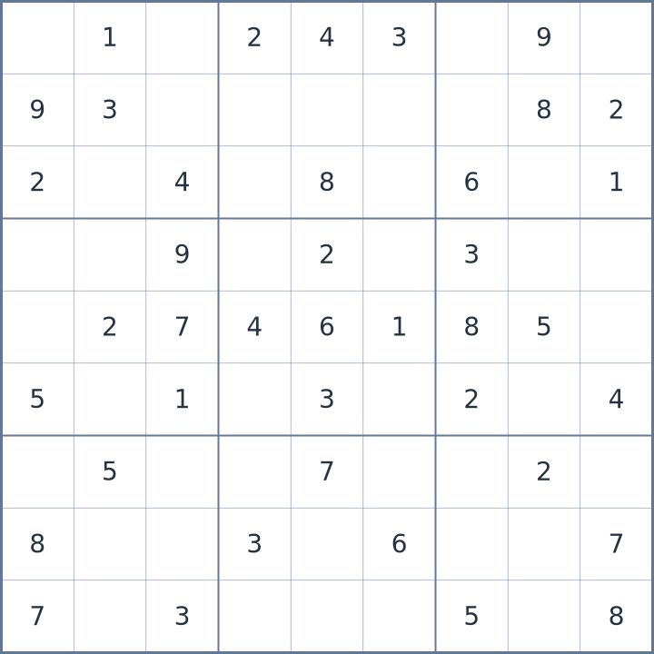 Sudoku #22026070604